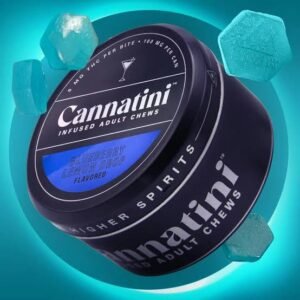 cannatini gummies rso hybrid blueberry lemon drop